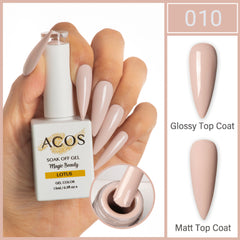 ACOS Magic Beauty Gel Polish Colour Lotus (010) - Lashmer