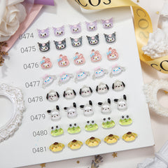 ACOS Resin Nail Art Decorations--5pcs/pack (#0008) - Lashmer