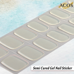 ACOS Semi Cured Gel Sticker for Nail Extension - Lashmer