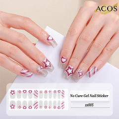ACOS No Cured Gel Sticker -- Style #005 - Lashmer