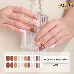 ACOS No Cured Gel Sticker -- Style #007 - Lashmer