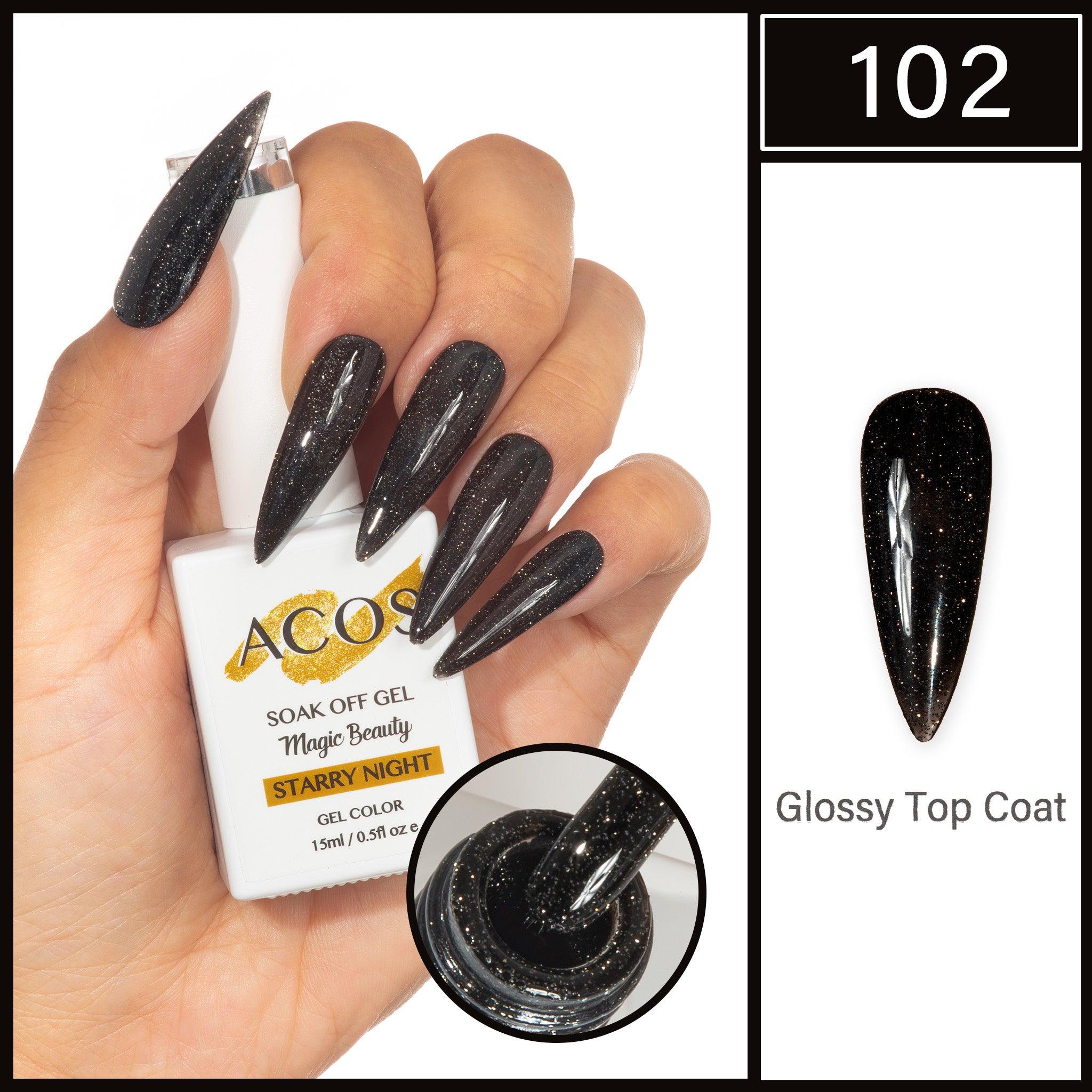 ACOS Magic Beauty Gel Colour Starry Night(102) - Lashmer