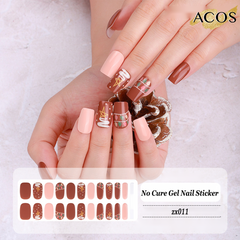 ACOS No Cured Gel Sticker -- Style #011 - Lashmer