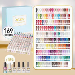 ACOS Magic Beauty Gel Polish Kit 169 Colours(Full range) - Lashmer