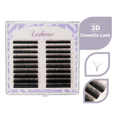Lashmer 3D Camellia Lashes Mix Tray (20 Lines) - Lashmer