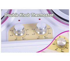 Lashmer Professional Duo Wax Heater 1L (Adjustable Digital Temperature)