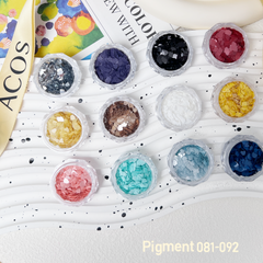 ACOS Different Colour Heart Shape Glitters - Lashmer