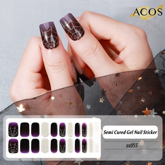ACOS Semi Cured Gel Sticker -- Style #055 - Lashmer