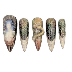 ACOS Crackle Gel Nail Art 2nd - Lashmer