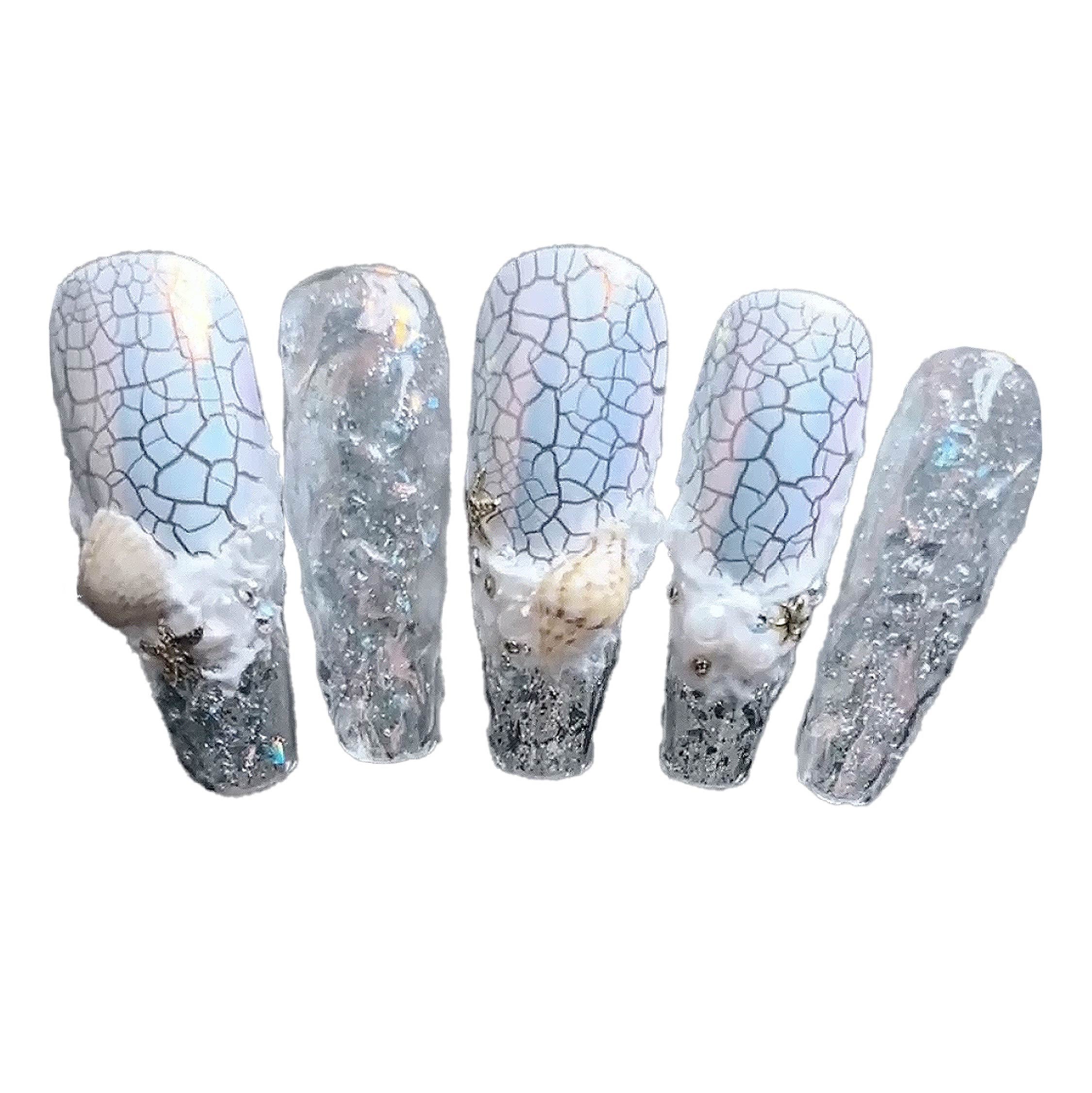 ACOS Crackle Gel Nail Art 2nd - Lashmer