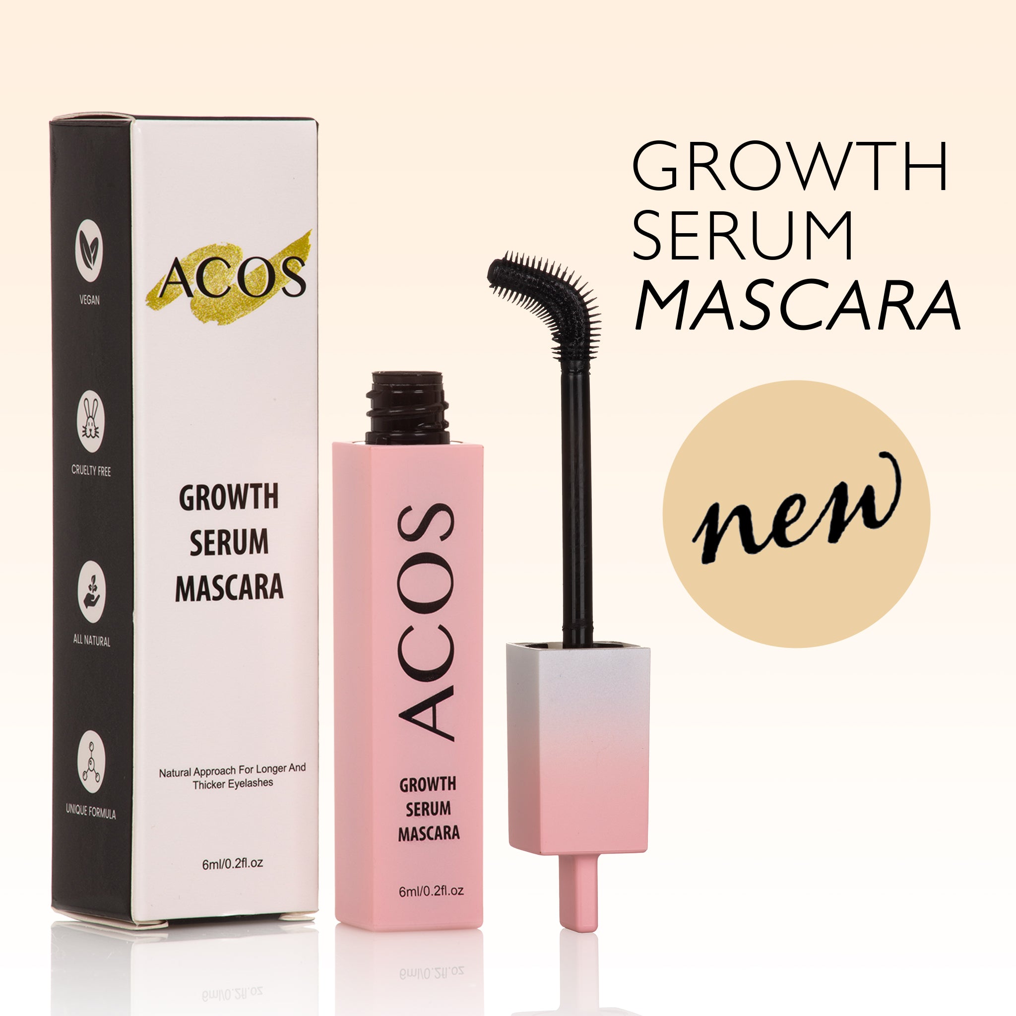 ACOS Growth Serum Mascara - Lashmer