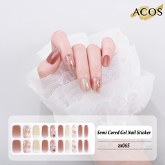 ACOS Semi Cured Gel Sticker -- Style #065 - Lashmer