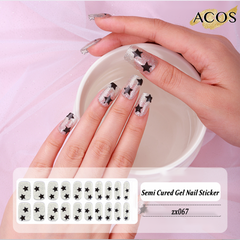 ACOS Semi Cured Gel Sticker -- Style #067 - Lashmer
