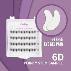 Lashmer Sample Pro-Point Lash Fans - up to 48 Fans - Lashmer