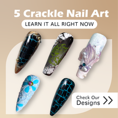 ACOS Crackle Gel Nail Art Short Course - Lashmer