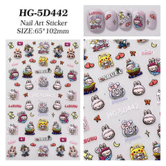 ACOS Labubu Nail Stickers - Lashmer