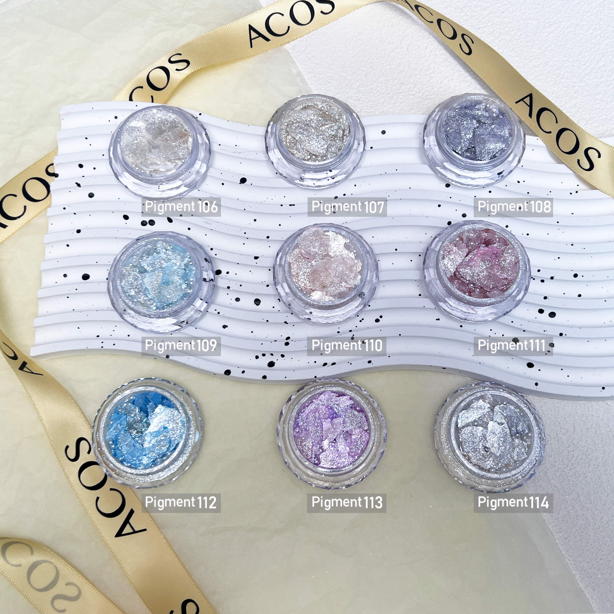 ACOS Mica slice for Nail Art - Lashmer