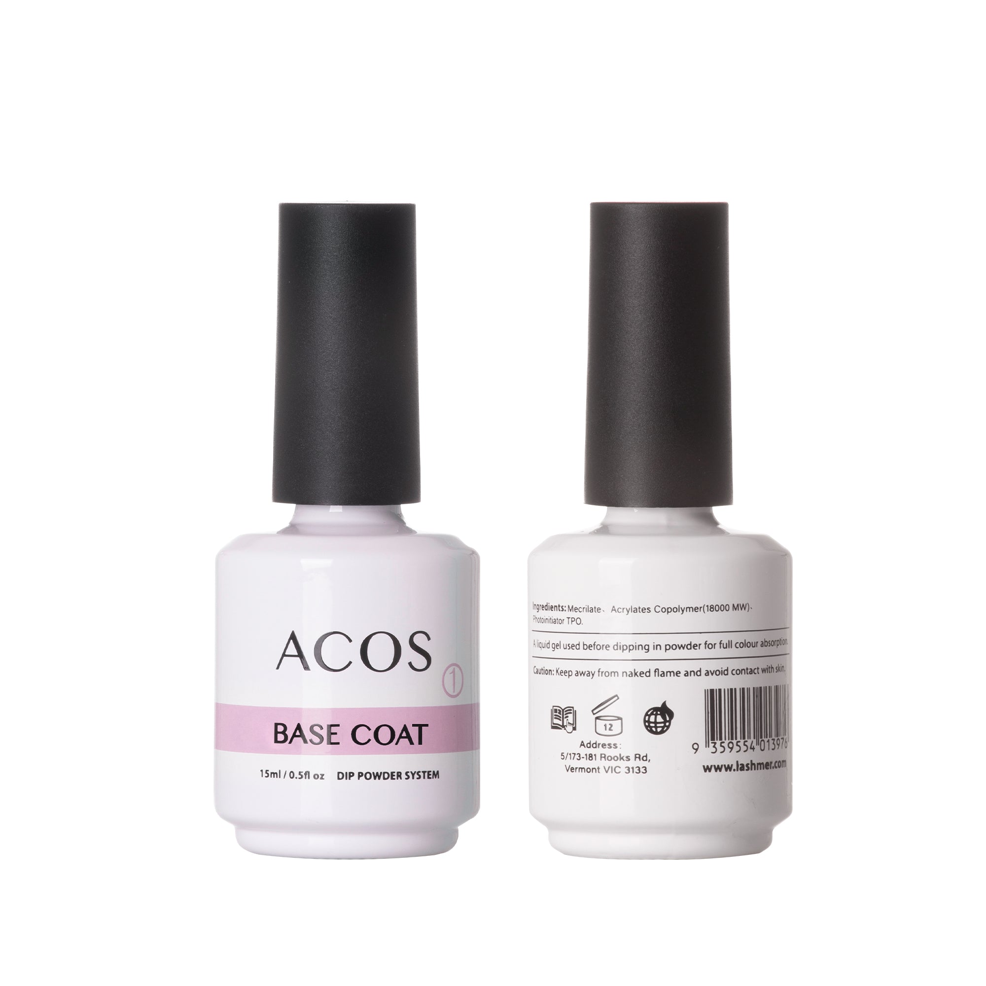 ACOS Dipping Powder System - BASE COAT #1 - Lashmer