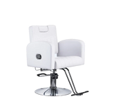 Karma Batlow Reclining Salon/ Barber/ Beauty Chair 02060402 - White
