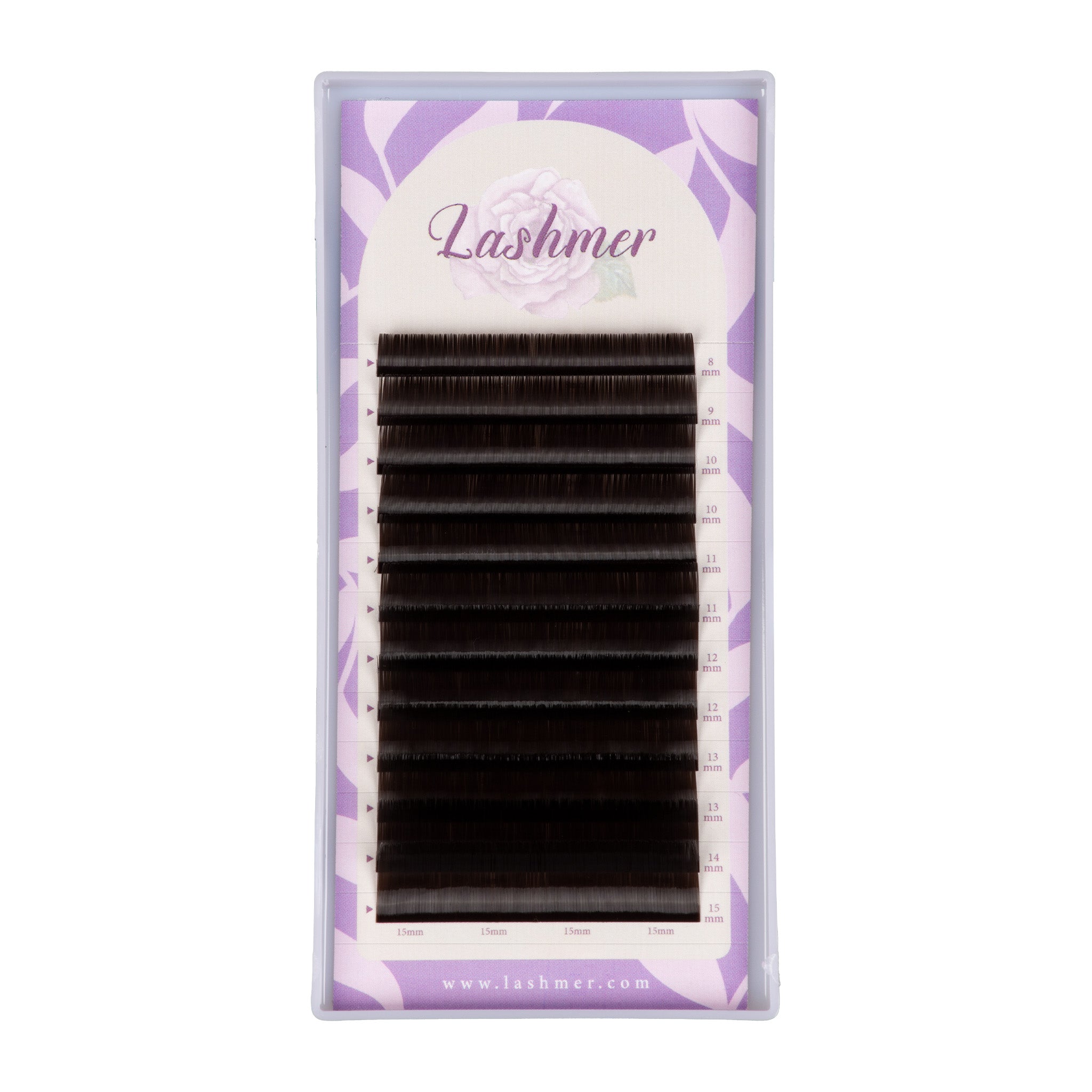 Lashmer Classic Black Brown Lashes (Thickness 0.10) - Lashmer