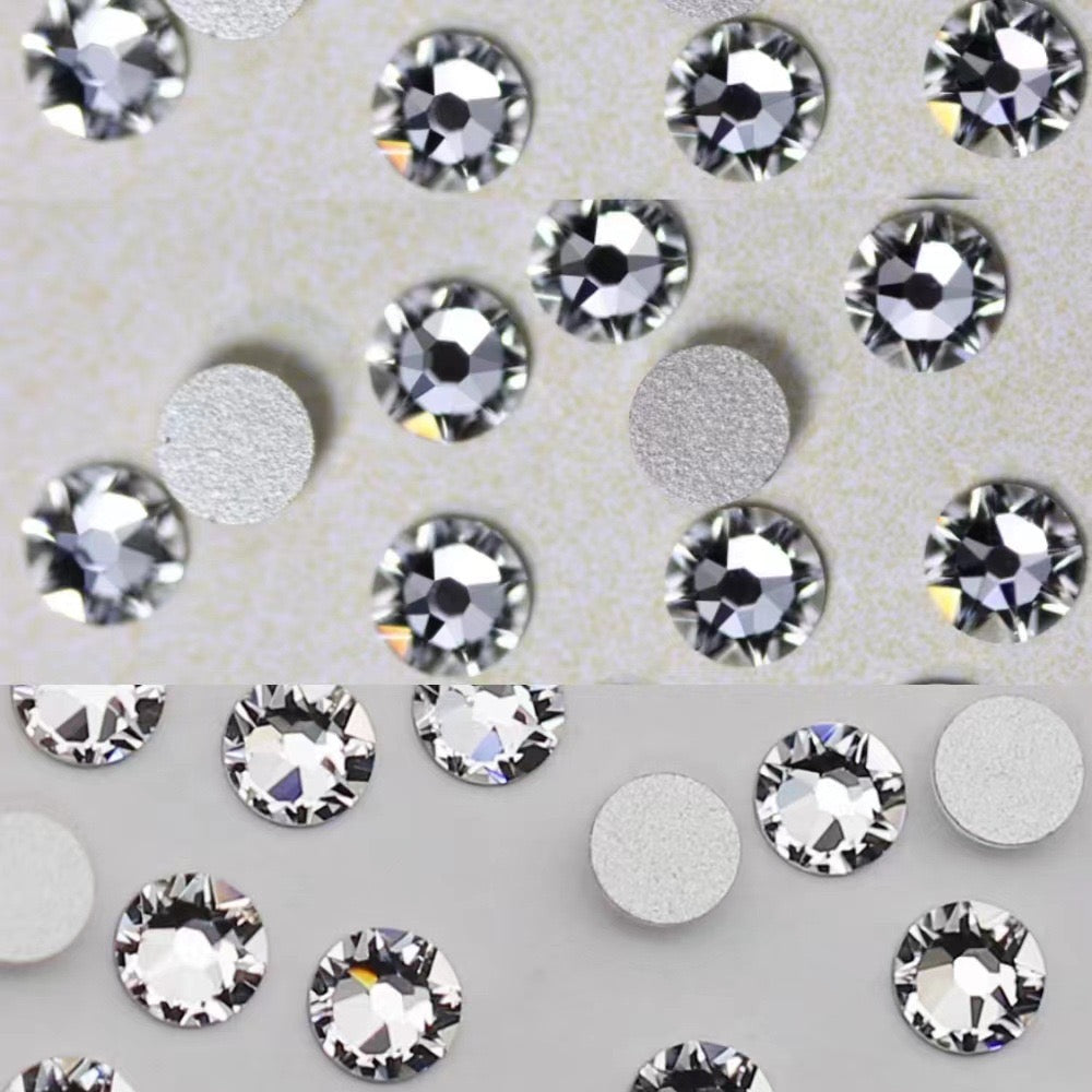 Super Shinny Flat Base Round Crystals (1440pcs/pack) - Lashmer