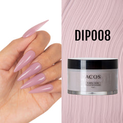 ACOS Dipping Powder Purple Nude Colour (60g) - Lashmer