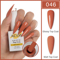 ACOS Magic Beauty Gel Polish Colour CITRUS(046) - Lashmer