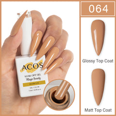 ACOS Magic Beauty Gel Polish Colour Yellow Clay - Lashmer