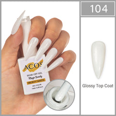 ACOS Magic Beauty Gel Polish Frosty White(104) - Lashmer