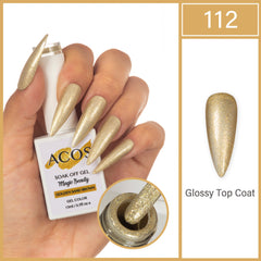 ACOS Magic Beauty Gel Polish Golden Sand Brown(112) - Lashmer