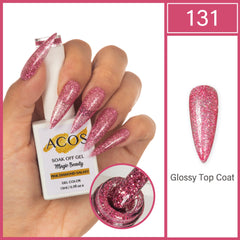 ACOS Magic Beauty Gel Polish Pink Diamond Galaxy(131) - Lashmer