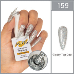 ACOS Magic Beauty Gel Polish Silver Diamond Galaxy(159) - Lashmer
