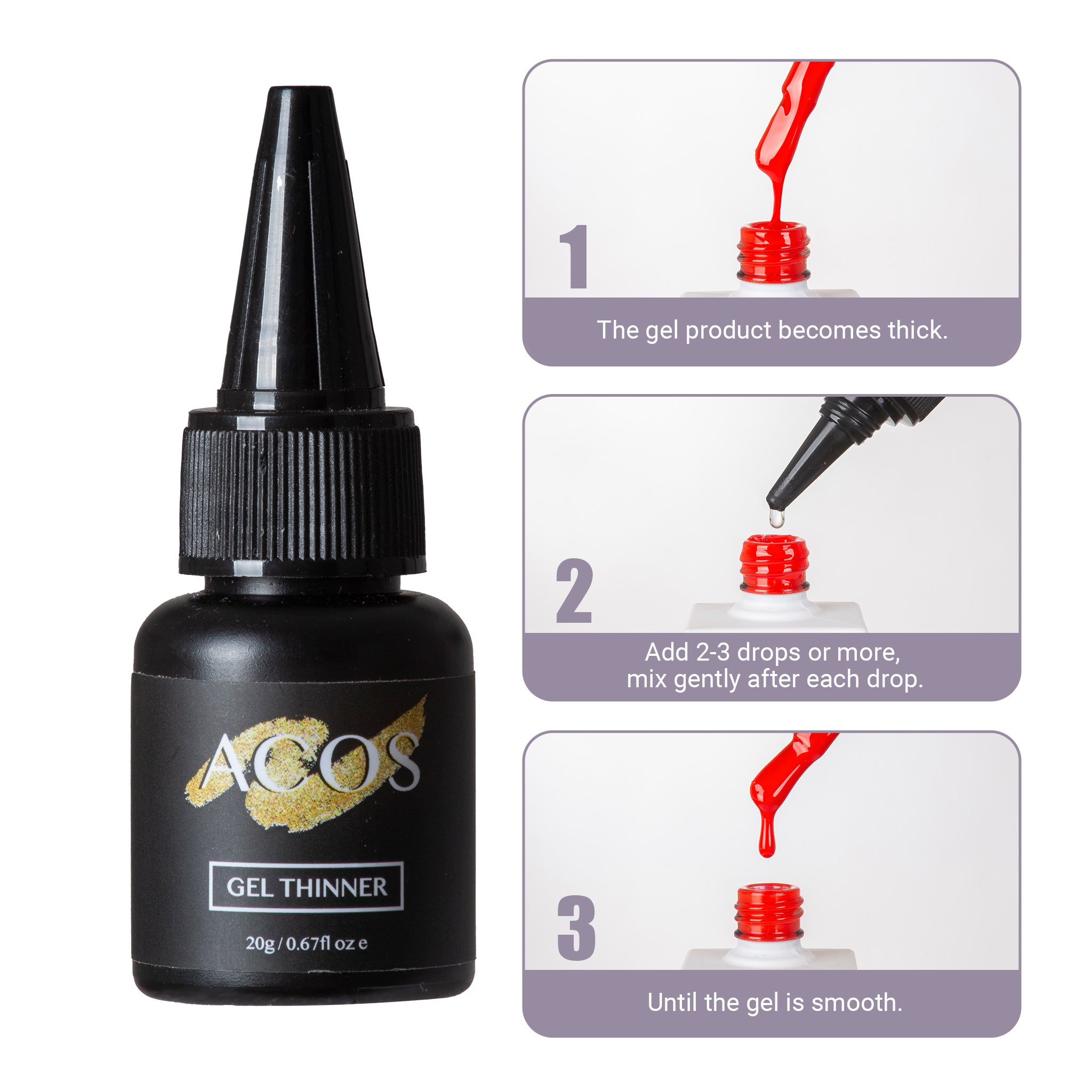 ACOS Gel Thinner (20g) - Lashmer