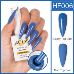 ACOS Hema Free Gel Colour DARK BLUE (006) - Lashmer