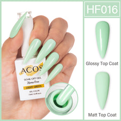 ACOS Hema Free Gel Colour LIGHT GREEN (016) - Lashmer