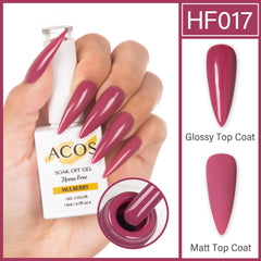 ACOS Hema Free Gel Colour MULBERRY (017) - Lashmer