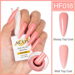 ACOS Hema Free Gel Colour NUDE PINK (018) - Lashmer