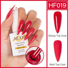 ACOS Hema Free Gel Colour BRIGHT RED (019) - Lashmer