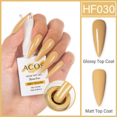 ACOS Hema Free Gel Colour GREY YELLOW (030) - Lashmer