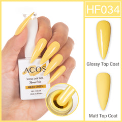 ACOS Hema Free Gel Colour MILKY GREEN (034) - Lashmer