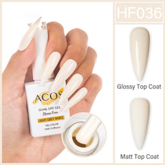 ACOS Hema Free Gel Colour LIGHT GREY WHITE (036) - Lashmer