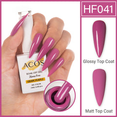 ACOS Hema Free Gel Colour LIGHT GRAPE PURPLE (041) - Lashmer