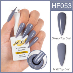 ACOS Hema Free Gel Colour BLACK GREY (053) - Lashmer