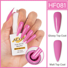 ACOS Hema Free Gel Colour BRIGHT PINK PURPLE (081) - Lashmer