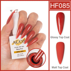 ACOS Hema Free Gel Colour APPLE RED (085) - Lashmer