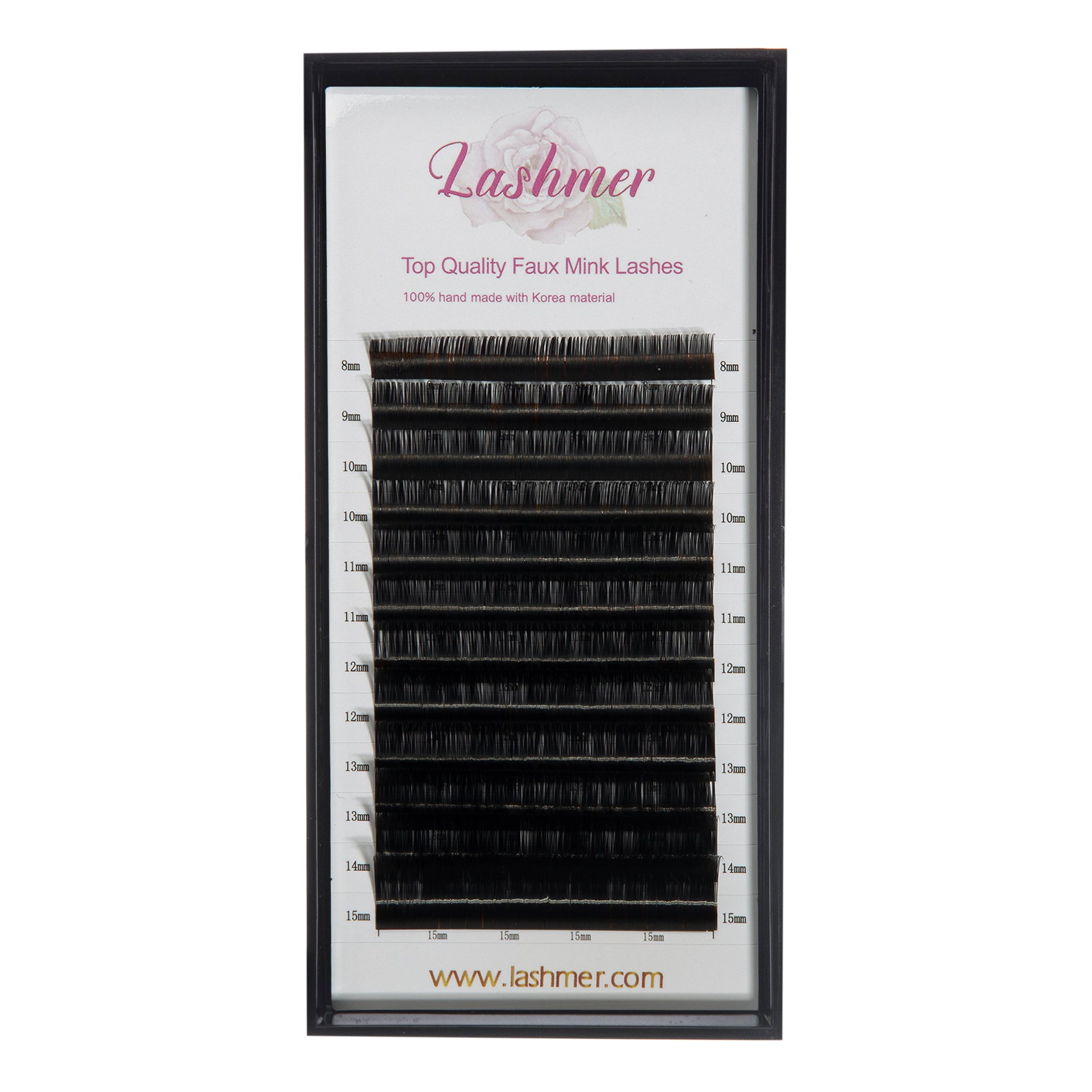 Classic Lashes D Curl (0.10/0.12) - Lashmer