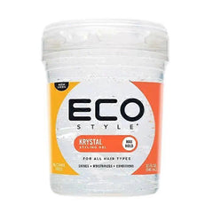 ECO STYLE ( OLIVE OIL-KRYSTAL - CURL & WAVE- ARGAN OIL) STYLING GEL