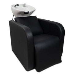 Karma Complete Shampoo Unit Clunes Electric Black with White Standard Basin 0315012104E