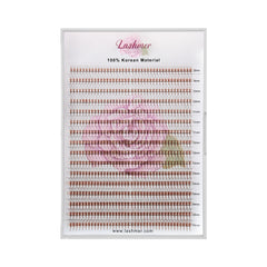 Lashmer 3D Brown Pointy Promade Fans (640 Fans) - Lashmer