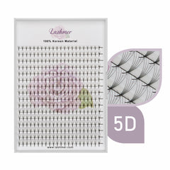 New Promade Fans Pointy System Narrow Fans | Lashmer | C, D Curl--5D - 16 Lines - 352 Fans - Lashmer